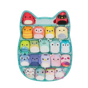 Squishville Play & Display Storage with 20 Squishmallows (4 Rare)